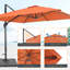 Parasol de patio en porte-à-faux décalé carré de 10 pi avec base lestée Rizvana-1689666240