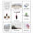 9.92 in. W x 8.74 in. L Fireplace Surround and Shower Peel and Stick Mosaic Tile