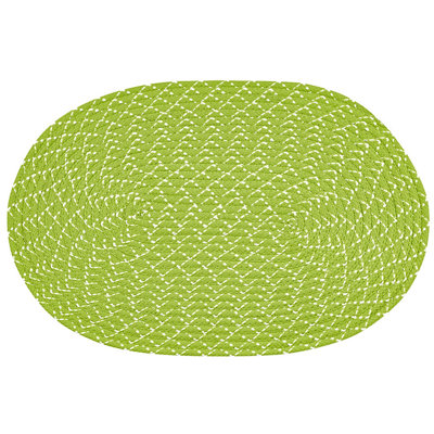 Tapis décoratif de Chartreuse tressée Rogowski