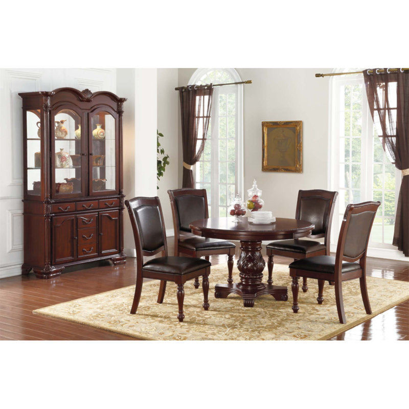 Camborne 4 - Person Pedestal Dining Set