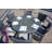 Momoyo Round Glass Outdoor Dining Table Umbrella Hole , 53.15 " W 53.15 " D-133863205