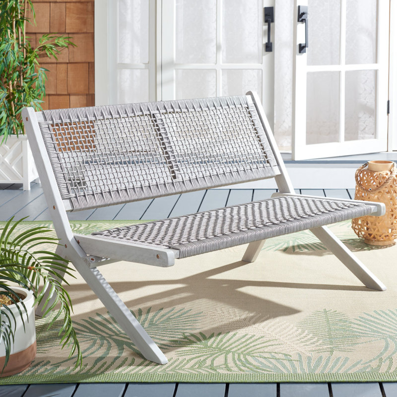 Banc d'extérieur Kismet, Gris, Gris
