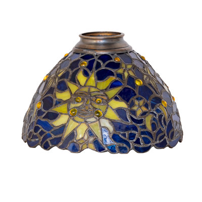 8" Wide Sun; Moon & Stars Shade
