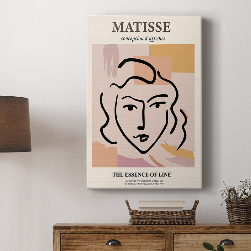 Matisse LXII, reproduction encadrée - galerie Cavas, H 60 po x l 40 po