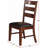 Contemporary Rectangle Dining Table W Leaf 6X Side Chairs 7Pc Set