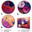 «Rose White Vibrant Morning Glory Tree II», ensemble de reproductions d'art mural-1968383222