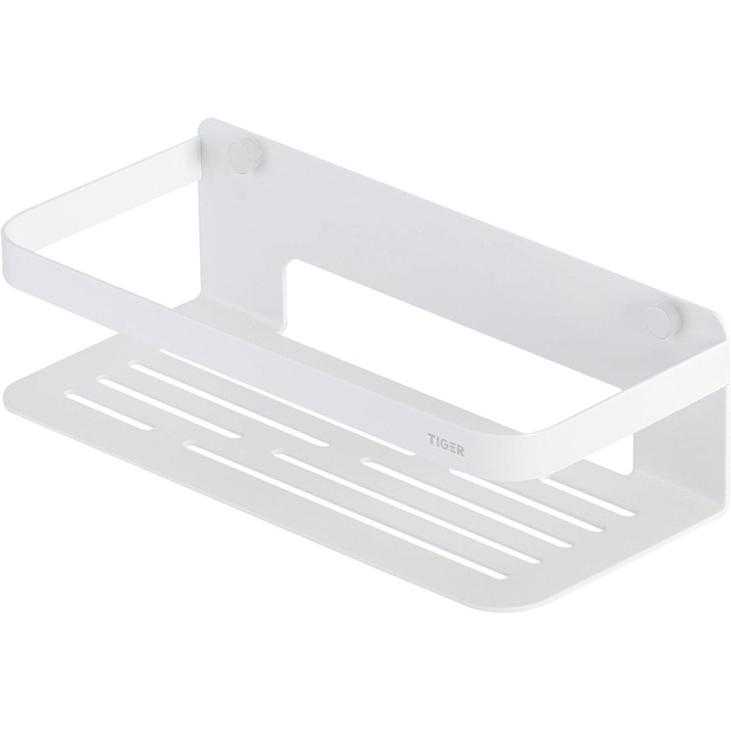 Wall Mounted Required Shower Caddy, White