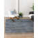 Tapis Denim Blue_Unique Loom Sand Chindi