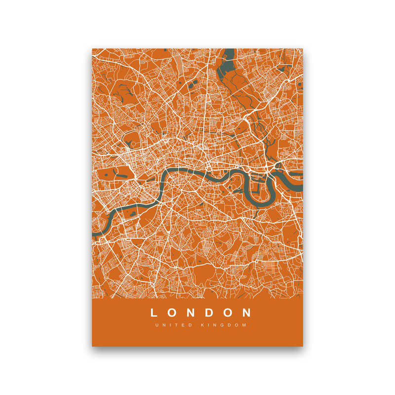 London I - Print, Wrapped Canvas, 84cm H x 60cm W x 1cm D