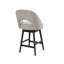 Tabouret tournant en bois massif avec siège en tissu Watanabe-1786704461-1786704460-1805014075
