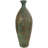 Sarahanne Ceramic Tall Distressed Antique Style Decorative Green Vase-181904165