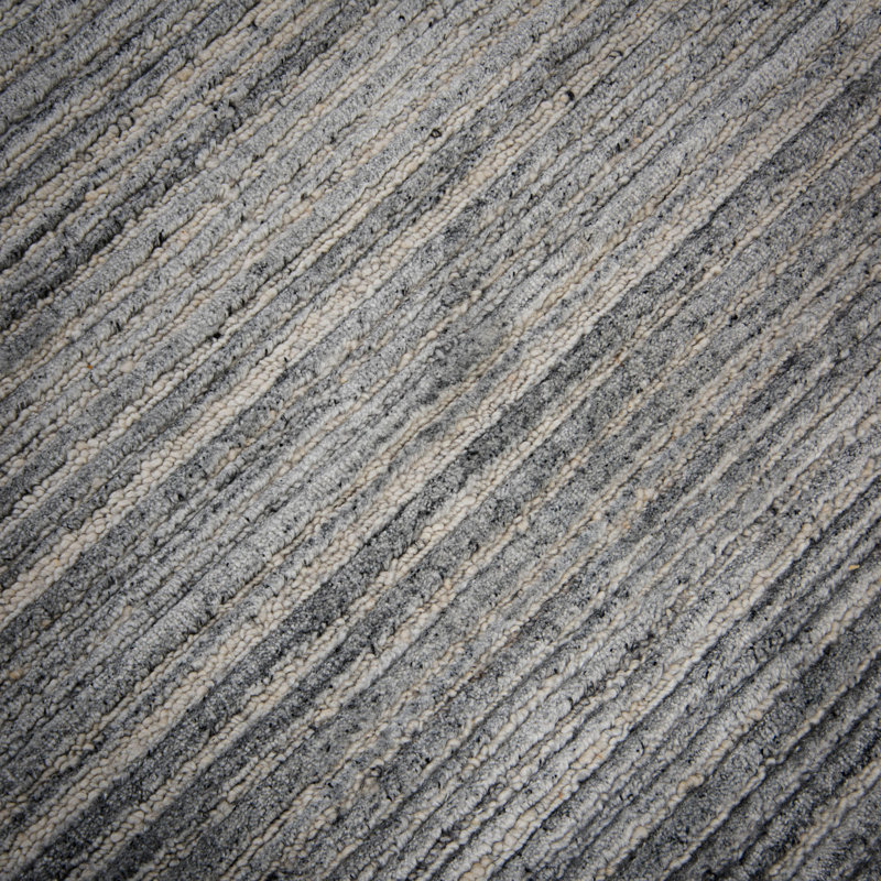 Tapis en laine tissé à la main, Rectangle 8 pi 9 po x 11 pi 9 po