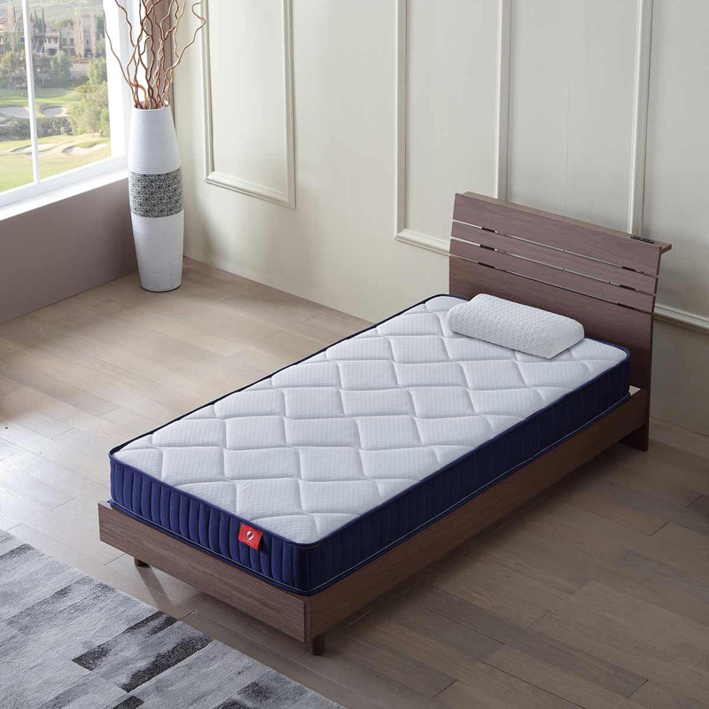 Matelas simple de 6 pouces en tissu respirant et matelas moelleux dans une boîte