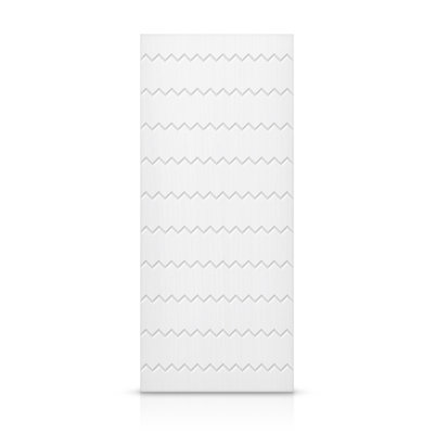Porte standard à panneaux en bois