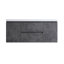 Ensemble de meuble-lavabo mural 48 po avec plateau intégré en résine-990840312