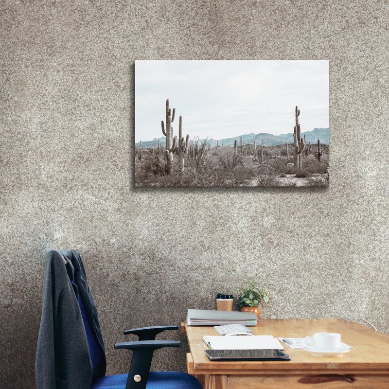  «Sonoran Wonderland» par Nathan Larson, art mural sur toile, 40 po x 26 po