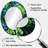 Green Blue Hydrangea Emerald Blooms - Hydrangea Mirror, Traditional Decorative Wall Mirror, Printed Metal Art-121387819-121387134