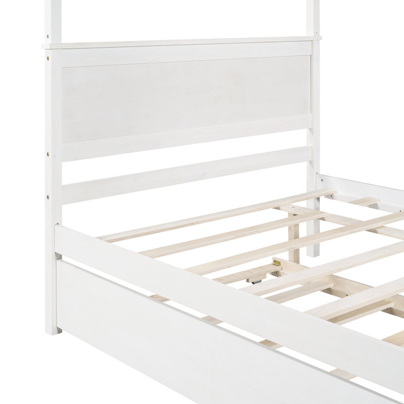 Canopy Bed With Trundle Bed