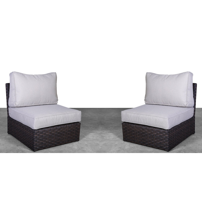 Resort Fully Assembled Patio Chair with Cushions