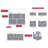 Système de cloison modulaire Harmony - mur additionnel 70 po x 70 po
