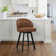 Elyan Swivel Upholstered Counter Stool