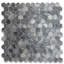 11 in. x 11 in. Honeycomb Marble Tile-79872556
