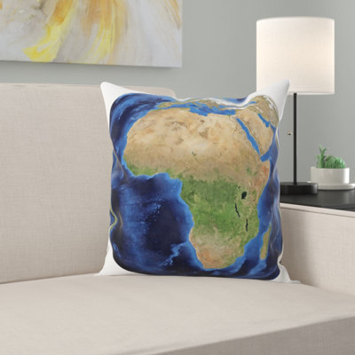 World Throw Pillow