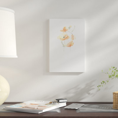 « délicat bouquet iv », impression sur toile