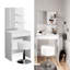 Aliquippa Dressing Table with Mirror