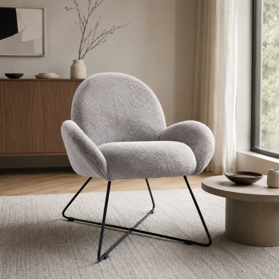 Kosmoski Upholstered Slipper Chair