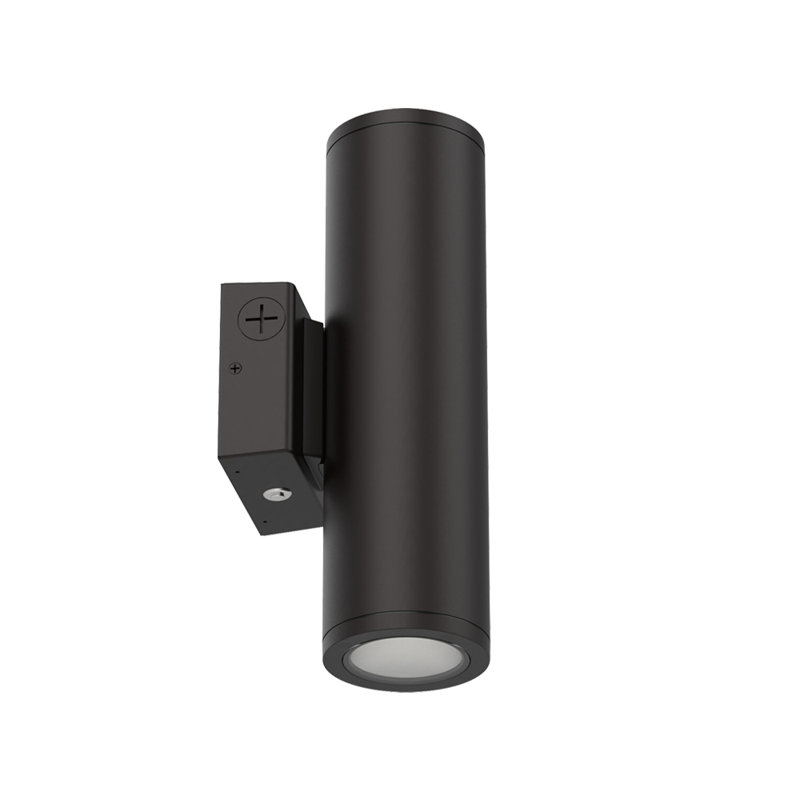 Éclairage extérieur cylindrique à DEL de 75 degrés Lithonia Lighting WMCL, H 14 po x l 4 po x P 6,10 po