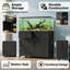 Support d'aquarium 40 à 50 gallons, armoire à poissons en bois robuste avec prises de courant-741153145