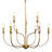 Trudeau 9 - Light Steel Dimmable Chandelier-235879938