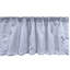 Cantonnière Ambesonne abstraite lot de 2 cercles modernes bicolores bleu pâle et blanc-100837945