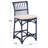 Claretta Zorianna Counter Stool with Cushion-885265718