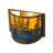Rustic Lodge Flush Mounted Sconce