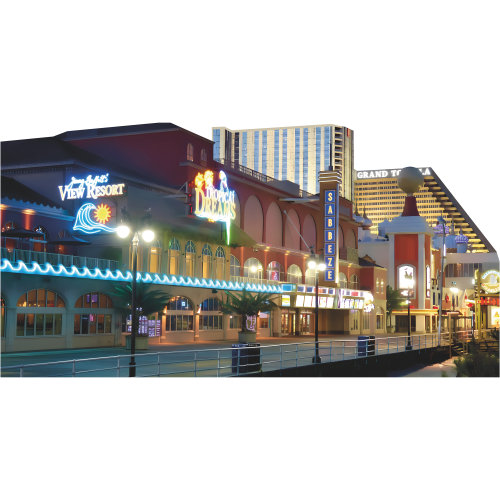 SP13513 Atlantic City Boardwalk New Jersey Beach