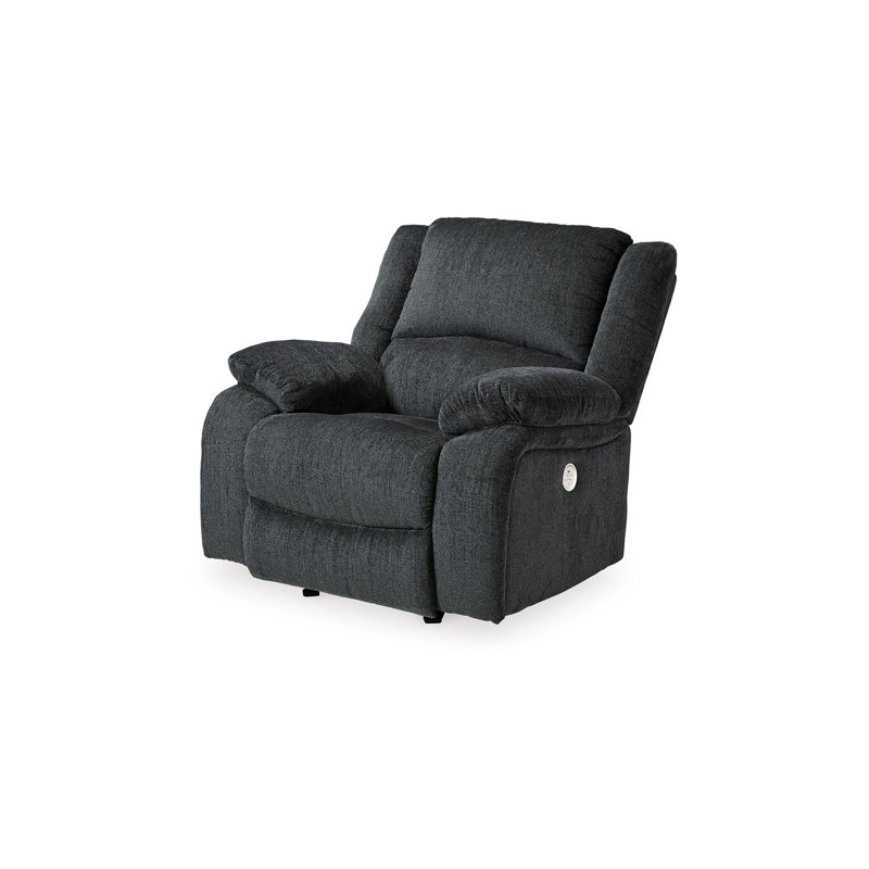 Fauteuil inclinable Saned, Chenille gris ardoise