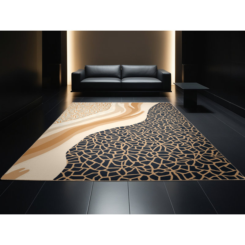Tapis lavable à la machine Pacchiana, 5 x 7