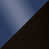 Bleu minuit / bronze