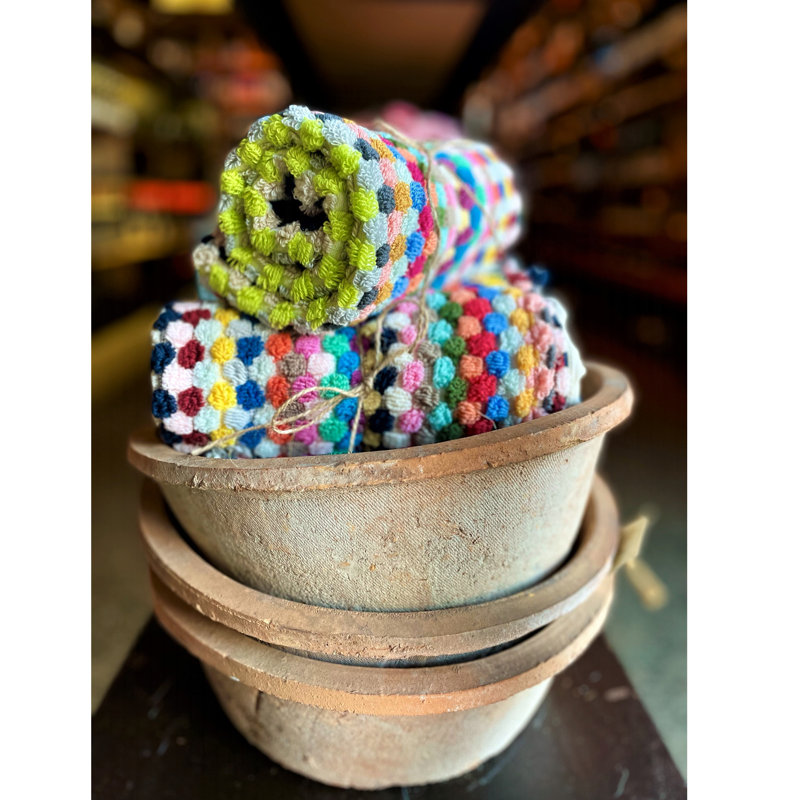 Serviettes de cuisine Pom Pom Rainbow