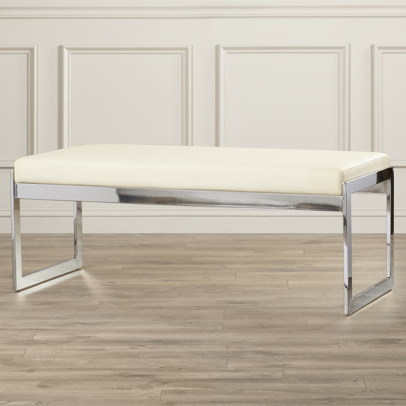Walhalla Faux Leather Upholstered Bench