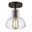 Plafonnier semi-encastré simple 6,7 po Holbeach