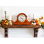 Tambour Solid Wood Mechanical Clock-628198411