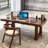Rectangle Solid Wood Writing Desk-1107671842