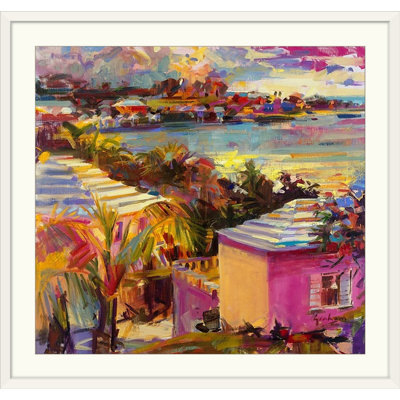 «Anjuman Dusk Reflections, Bermuda, 2011» par Peter Graham, reproduction d'art