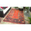 Tapis oriental rouge / jaune / noir intérieur / extérieur Gurrola-1710019069
