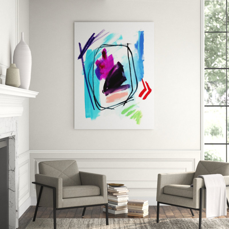 Candy Burst III Painting by Guseul Park, Plexi, 40" H x 30" W