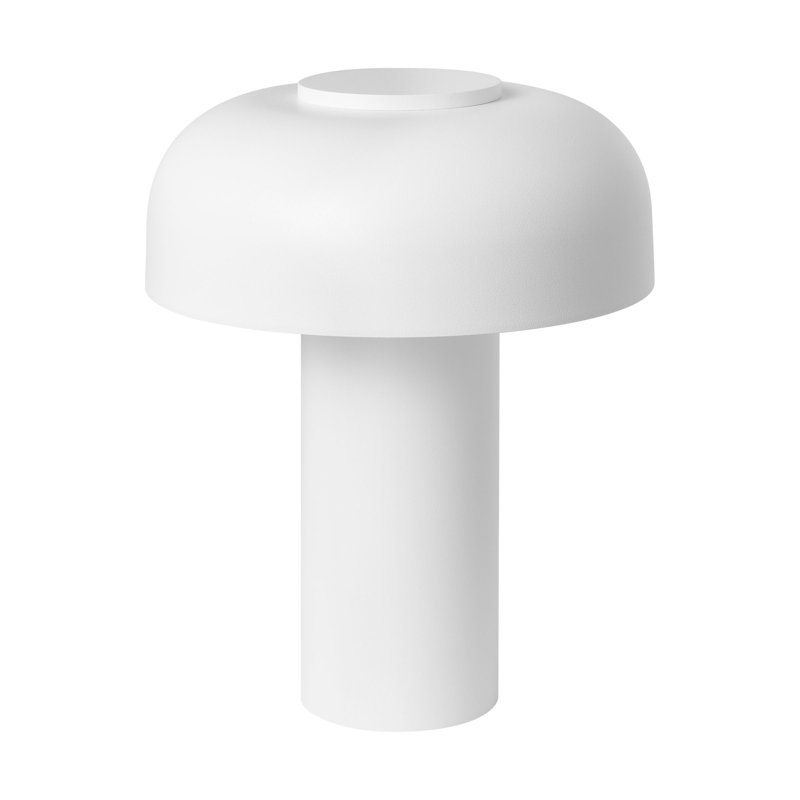 Louver 9 Rechargeable Table Lamp, white