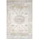 Darby Medallion Spill Proof Machine Washable Area Rug for Living Room Bedroom Dining Room, Beige/Ivory